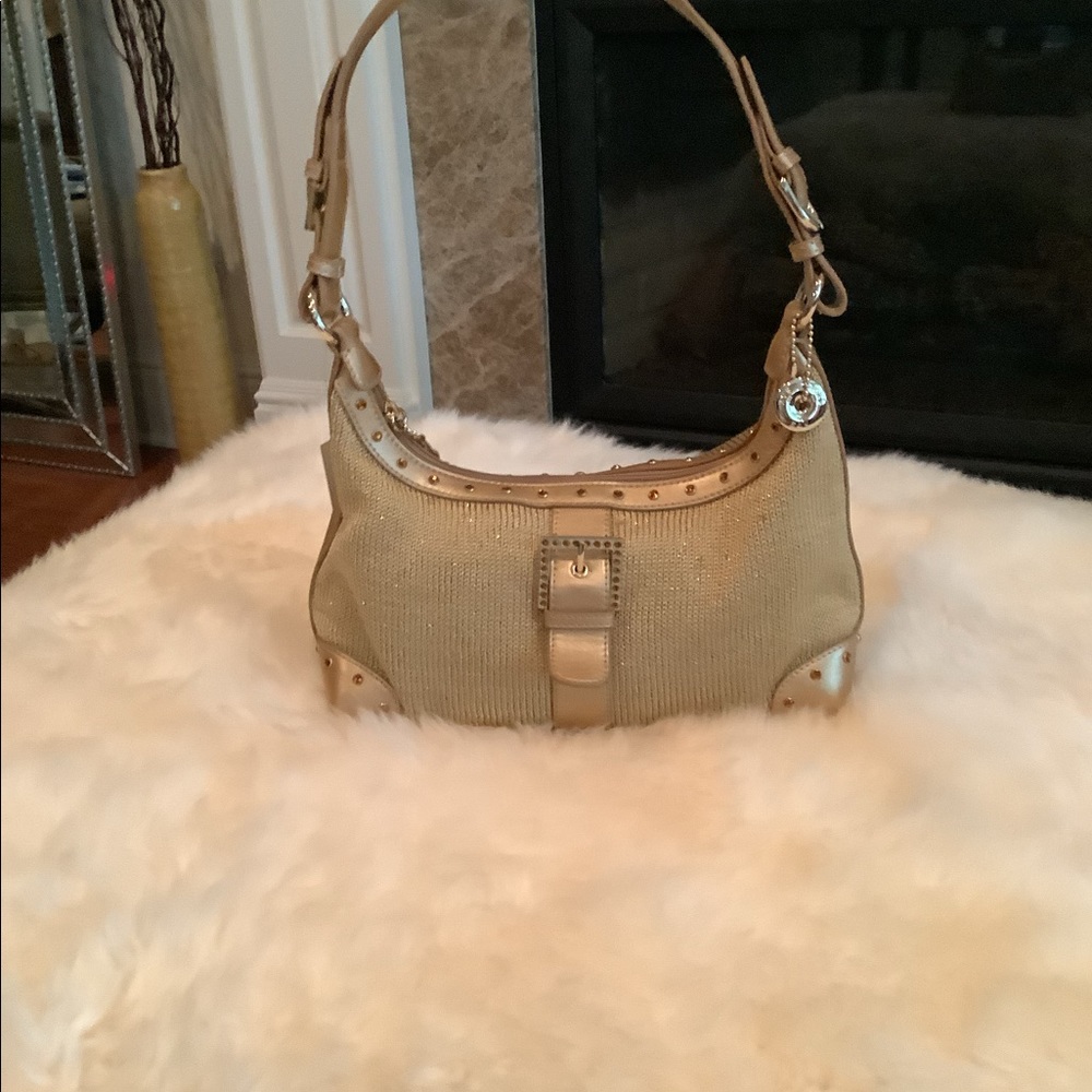 SAK bag  gold.  Beautiful gold hardware